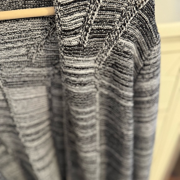 Belldini Open Knit Cardigan with Pockets - Picture 8 of 11